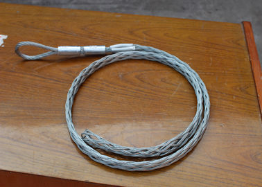 Câble galvanisé par oeil simple tirant des poignées avec le matériel en acier