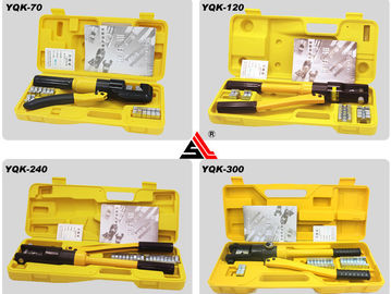 Outil à sertir de crochet hydraulique du câble YQK-70 avec la sécurité d'Automatis réglée pour sertir par replis le terminal