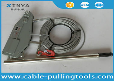 Remettez le câble de treuil d'extracteur de câble de grue tirant des outils avec le câble métallique de 20 mètres