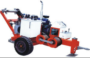 Extracteur hydraulique de câble de SA-YQ30 30KN avec le moteur diesel pour la ligne de transmission 220KV