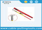 Bâton chaud à haute tension télescopique de fibre de verre facile d'entretien avec des mètres de la longueur 3 - 12