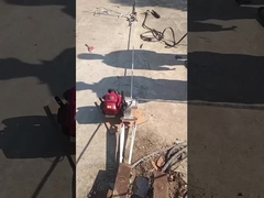 Crouleur à gaz portable de 1 tonne pour le tirage et le levage des câbles