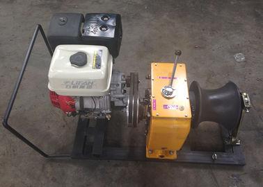 acheter Le moteur d'essence a actionné la machine de treuil de 5 tonnes/treuil à moteur à essence online manufacture