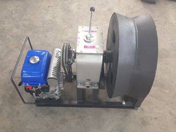 acheter 3 cabestan de câble de diamètre de la tonne 600 tirant le treuil avec le moteur à essence de Yamaha pour le ficelage de câble online manufacture