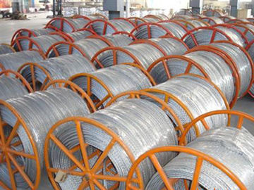 acheter Anti corde galvanisée par corde pilote tordue de fil d'acier pour la ligne de transmission online manufacture