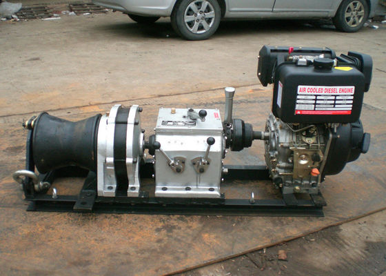 acheter Winch à câble diesel à haute vitesse de 5 tonnes pour la construction de lignes électriques online manufacture