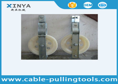 acheter Poulie en nylon ficelant la ligne de transmission par blocs de poulie ficelant des outils avec la capacité de charge 10KN pour le conducteur 95-120mm2 online manufacture