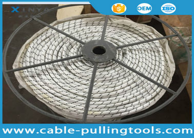 acheter Le câble optique de fibre de haute résistance usine la double corde tressée du polyester pp pour tirer OPGW online manufacture