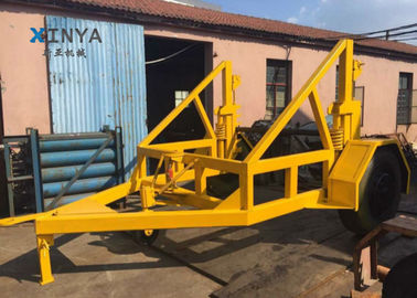 acheter Chariot de tambour de câble de 5 tonnes, remorque d'enrouleur de câbles avec le circuit de freinage fini de course online manufacture
