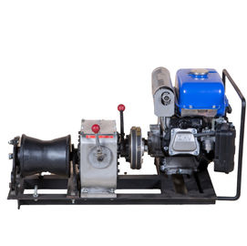 acheter Câble portatif de treuil alimenté au gaz tirant la capacité de machine treuil de Cbale de 1 tonne online manufacture