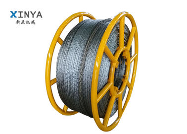 acheter 18mm 210KN cassant la charge a galvanisé l'hexagone anti-torsion de câble métallique avec 12 fils online manufacture