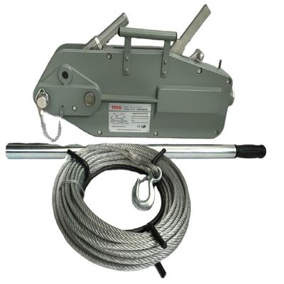 acheter 0.8Ton Capacity Manual Lever Winch with 20M Lifting Height and 1 Year Warranty for Construction Hoist online manufacture