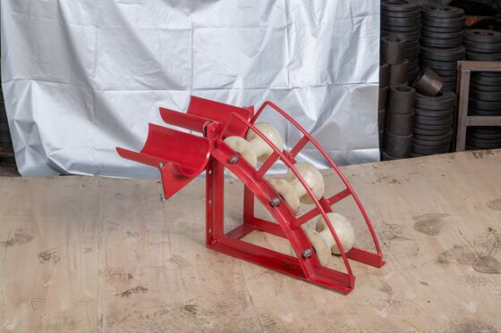 acheter Rouleau de protection des entrées de câbles de série B pour le tirage de câbles souterrains de 80 à 200 mm de diamètre et de 17 à 23 kg de poids online manufacture