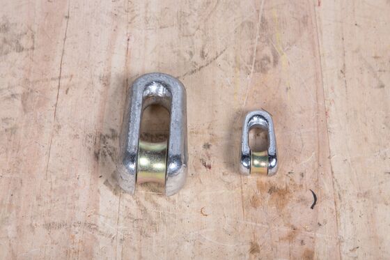 acheter Connecteur de câble pilote de 50 kN à charge lourde avec conception renforcée en forme de U et acier allié de haute qualité pour une traction sécurisée des câbles online manufacture