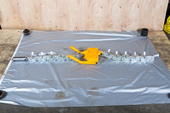 acheter Tableau de balancement de la capacité de charge de 100 kN pour conducteurs à triple faisceau - Outil de guidage de la chaîne de chaîne lourde online manufacture