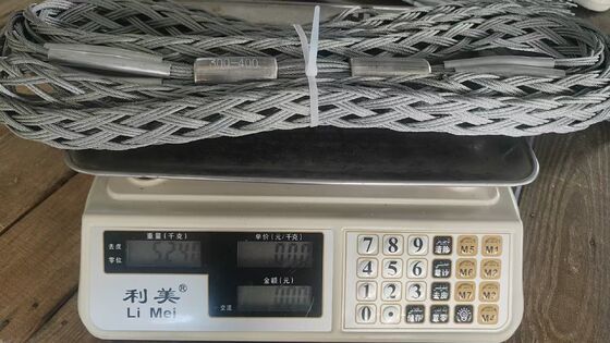 acheter Heavy-Duty Double-Braided Cable Pulling Grip for 300–400mm² ACSR Conductors with 30KN Rated Load online manufacture