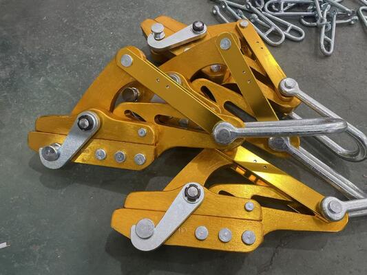 acheter 8 ′′ 20 mm 16 ′′ 25 kN alliage d'aluminium Come Along pinceau pour l'installation de la ligne électrique OPGW online manufacture