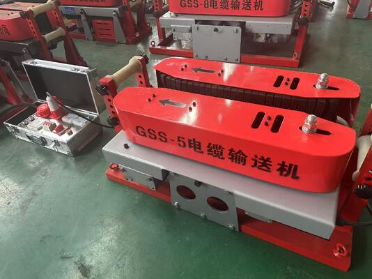 acheter Transporteur de câbles électriques GSS-5 avec une force de transport de 12000 N pour un diamètre de câble de 10 ‰ 190 mm et une double propulsion moteur de 2 × 1,1 kW online manufacture