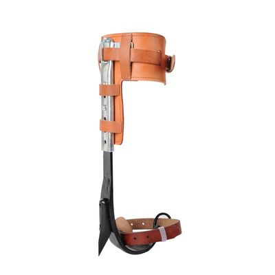 Améliorez les pointes d'escalade en poteaux en cuir de manière ergonomique