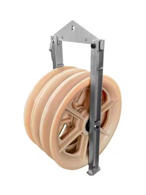 Polie à courroie de la ceinture de nylon de grand diamètre Blocs personnalisables OEM Timing Stringing Polie Polie de transmission électrique
