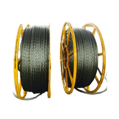 Corde en acier à haute résistance anti-torsion de 20 mm pour câblage de tension des lignes de transmission