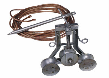 PULLEY de mise à la terre bloc de câble de mise à la terre PULLEY suspendus avec trois roues pour la transmission en ligne