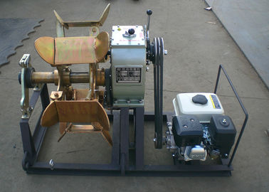 Extracteur de treuil de câble du rendement élevé 30KN/treuil de fil avec le moteur à essence