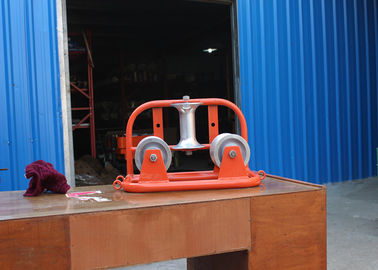 Le câble tirant des outils 3 roues acculent le rouleau de fossé de câble de rouleau de câble