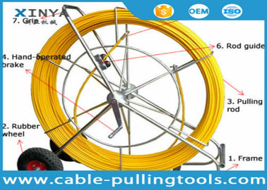 Résine époxyde renforçant le conduit Rod Cable Rod de fibre de verre
