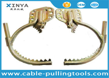 Crampons électriques robustes pour poteaux en bois avec pointes pour poteaux en bois de 400 mm maximum